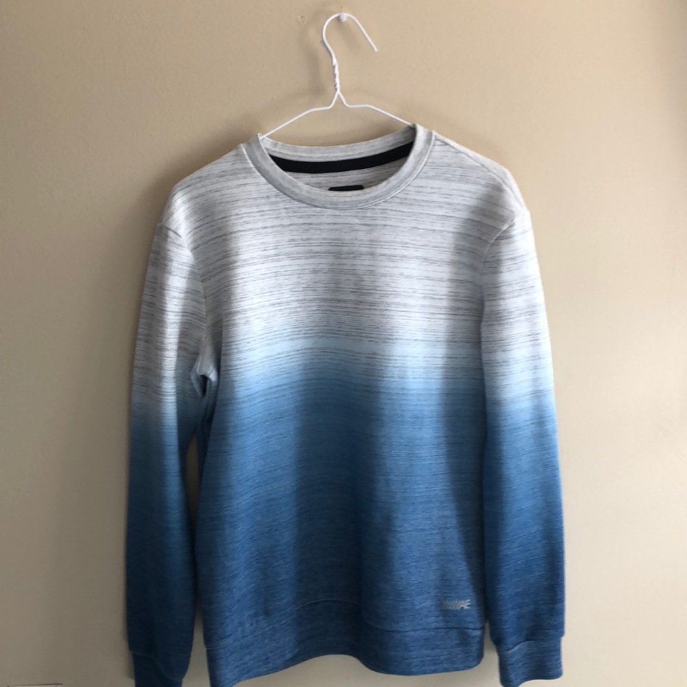 Men’s AMERICAN EAGLE Sweater Blue Ombré - Picture 2 of 7